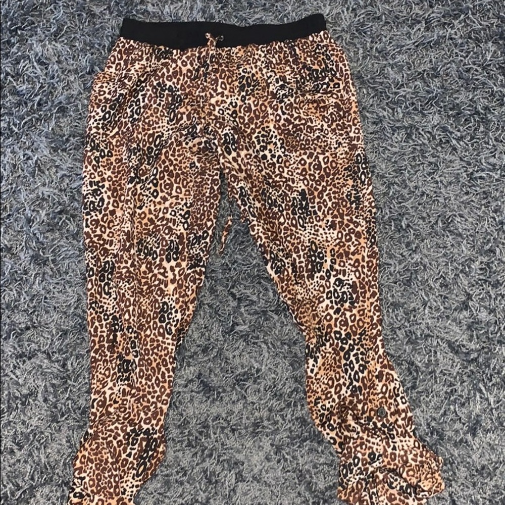 Cheetah pants